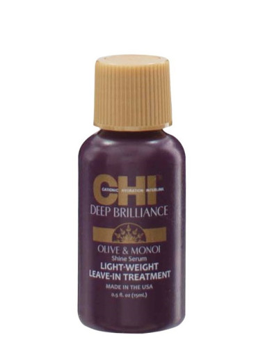 CHI DEEP BRILLIANCE Shine Serum Сыворотка для сохранения волос 15мл