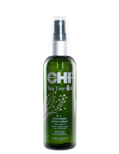 CHI Tea Tree Oil Tējas koka eļļas nomierinošs sprejs / losjons galvas ādai 89ml