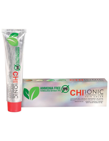 CHI Ionic Permanent Shine krēmveida matu krāsa 5RR Ionic Permanent Hair Color 5Rr 90 g