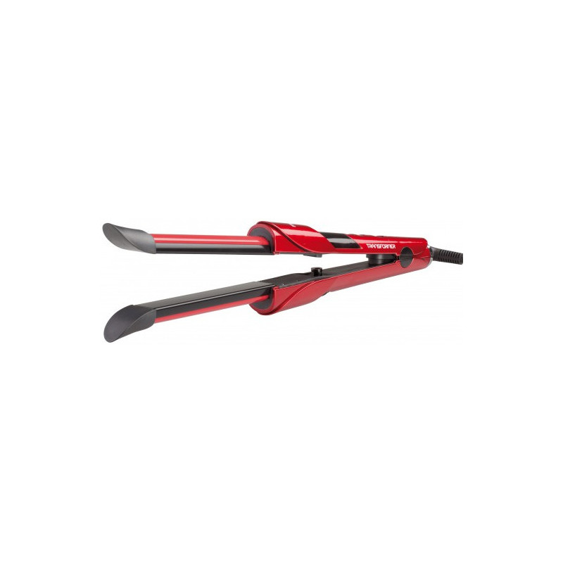 Hair straightening - curling iron, TRANSFORMER, 120-230°C