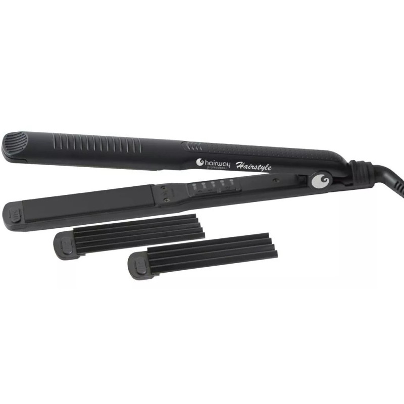 Hair straightener Professional Hairstyle 3-1 with interchangeable plates