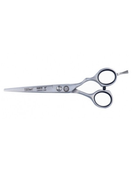 Hairdressing scissors CORVUS 6.0", steel
