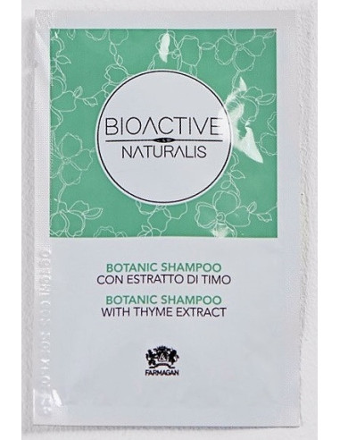 BIOACTIVE NATURALIS Шампунь с экстрактом тимьяна и оливок, для окрашенных волос 7мл