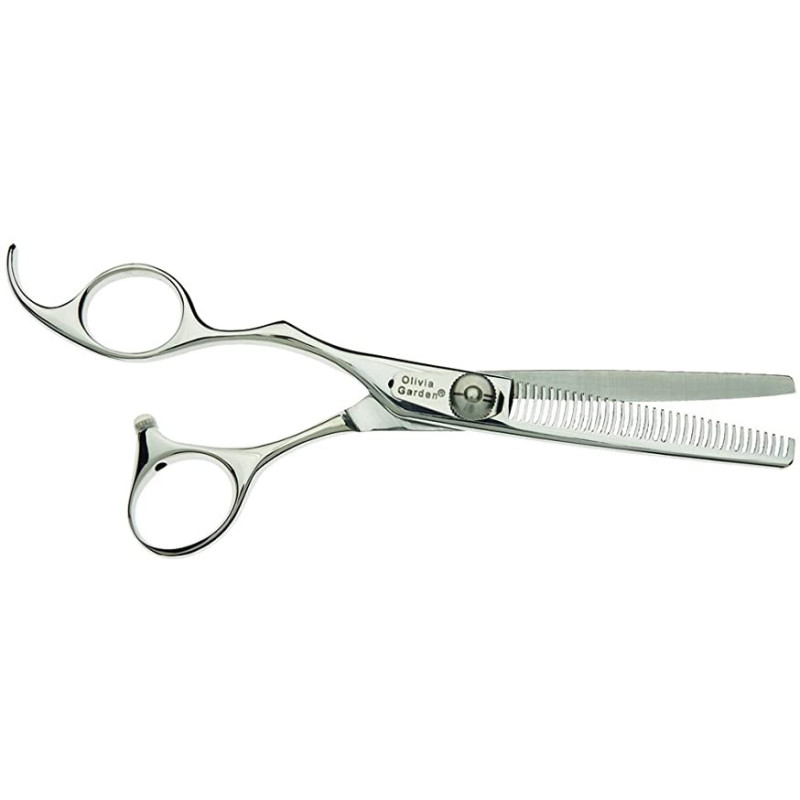 Thinning scissors for left handed Olivia Garden SILK CUT 6", 35 teeth