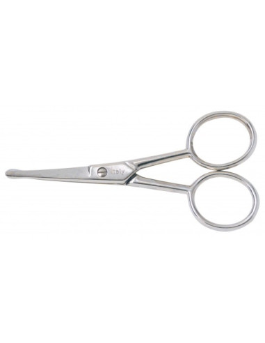 Nose hair scissors 4", curved
