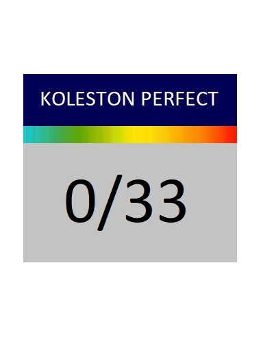 Koleston Perfect ME+ krēmveida ķīmiskā matu krāsa 0/33 KP ME+ SPECIAL MIX 60ml