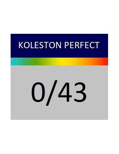 Koleston Perfect ME+ krēmveida ķīmiskā matu krāsa 0/43 KP ME+ SPECIAL MIX 60ml