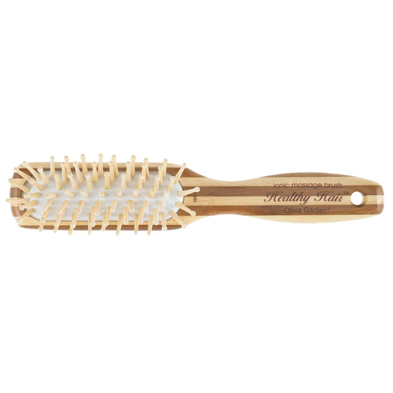 Olivia Garden Hairbrush Healthy Hair бамбуковая щетка для Ionic массажа, S