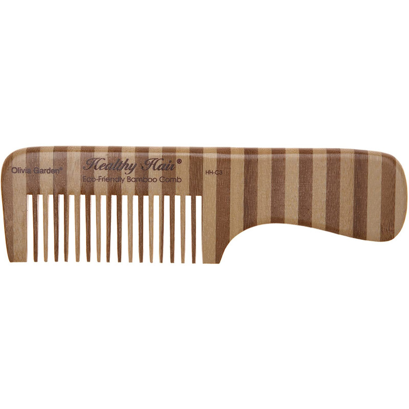 Olivia Garden Healthy Hair Eco-Friendly Comb № HH-C3. | Bamboo