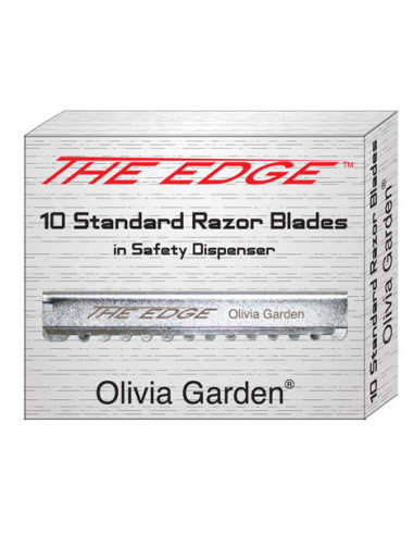 Olivia Garden Pack of 10 Standard Razor Blades