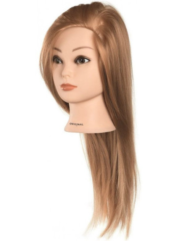 Mannequin head Anabelle, 100% synthetic hair, 40cm