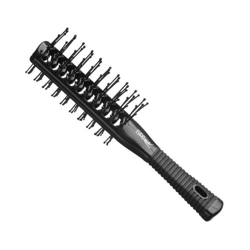 Venting brush DOUBLE, with nylon bristles, with 7 rows