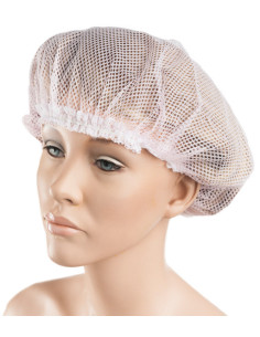 Hair net for the night,...
