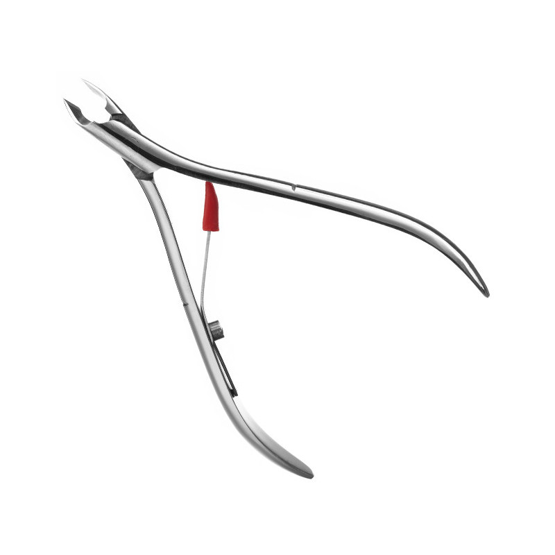 Cuticle nippers, stainless steel, 10cm