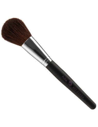 Brush for powder and blush, professional, goat hair bristles, 19.5cm