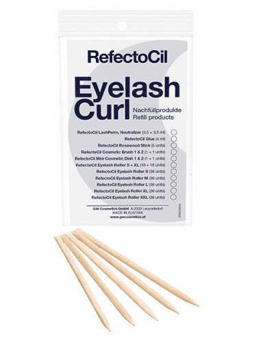 RefectoCil Rosewood sticks, 5 pcs