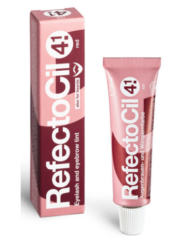 RefectoCil Профессиональная краска для бровей и ресниц, красная 4.1, 15ml