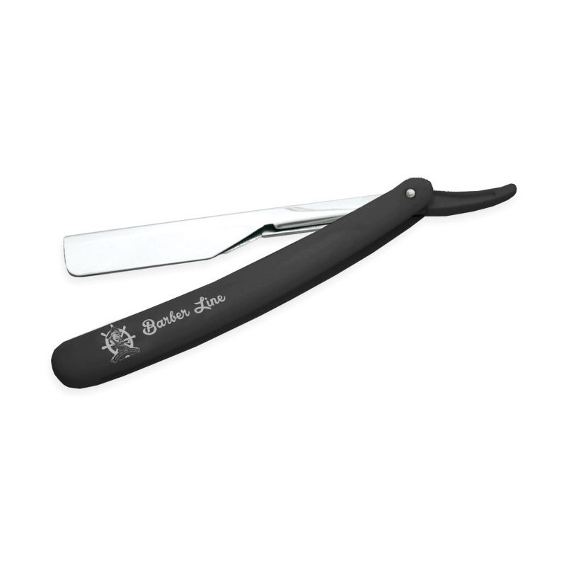 Shawing razor BARBER LINE with changeable blade and ergonomically shaped handle