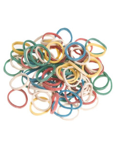Hair bands, multi colored,...