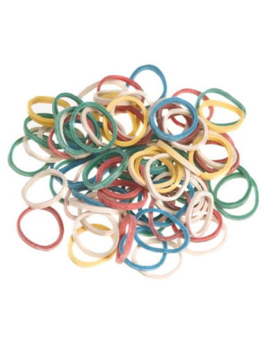 Hair bands, multi colored, 15mm, 500 pcs.