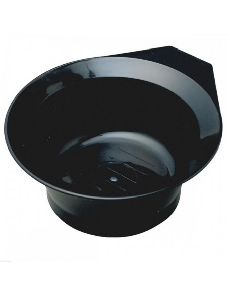Hair colors mixing bowl, with handle, 200ml, black