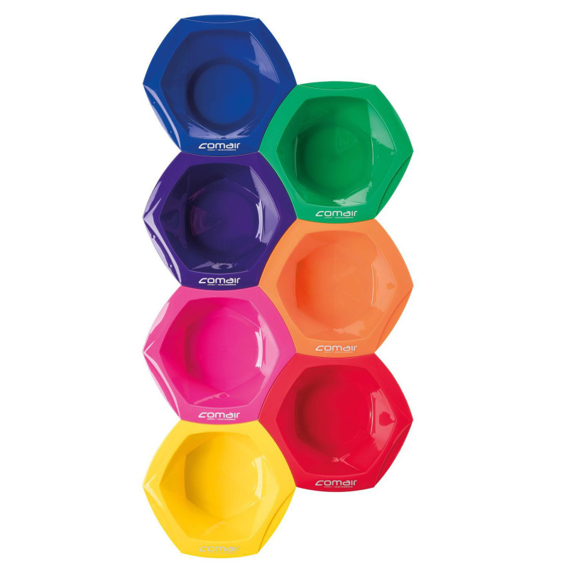 Coloring bowl Large Rainbow 350ml colored, anti-slip, different colors, 1pc.
