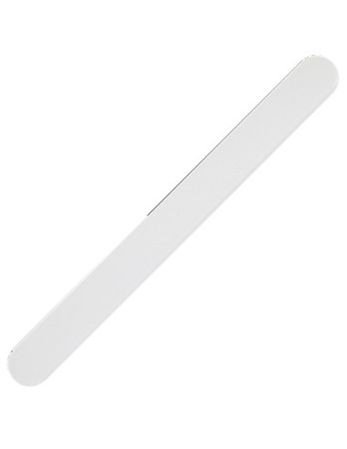 Spatula, plastic, 14.7 cm, white, 12pcs / pack.