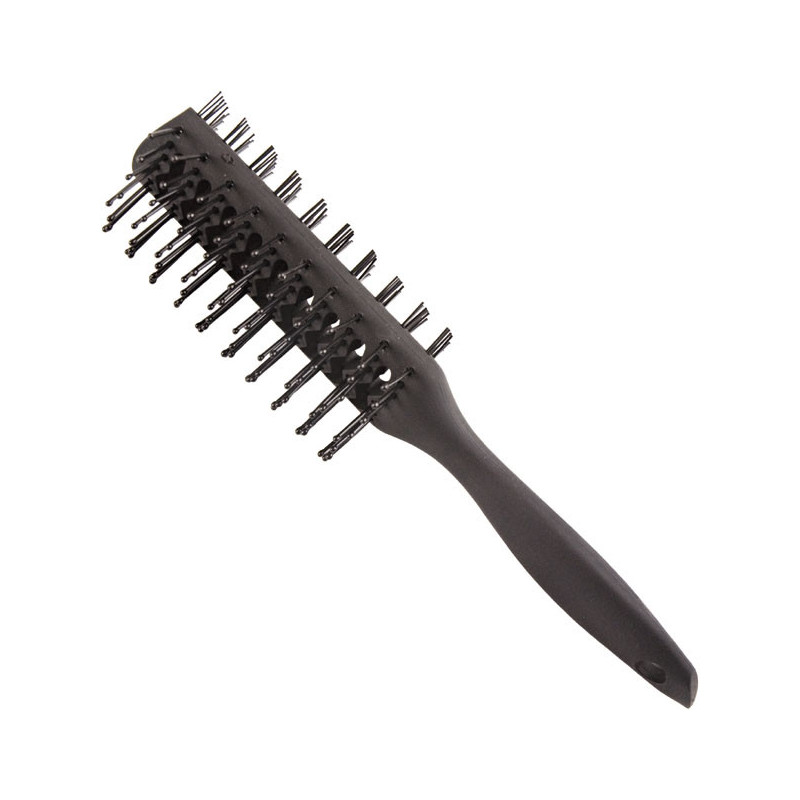 Tunnel brush Carbon Advance, antistatic, double sided, black