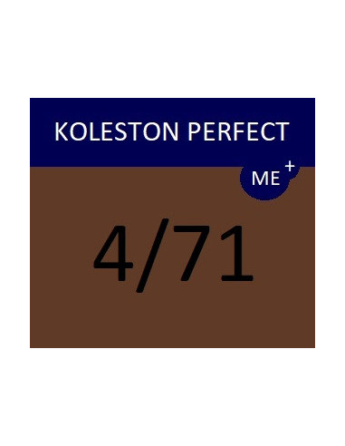 Koleston Perfect ME+ krēmveida ķīmiskā matu krāsa 4/71 KP ME+ DEEP BROWNS 60 ml