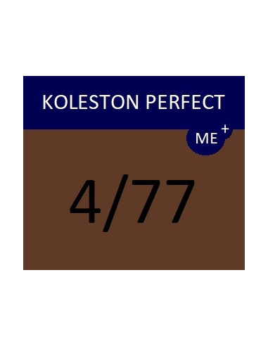 Koleston Perfect ME+ krēmveida ķīmiskā matu krāsa 4/77 KP ME+ DEEP BROWNS 60 ml