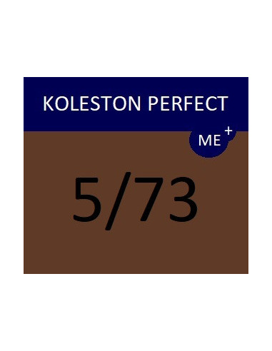 Koleston Perfect ME+ krēmveida ķīmiskā matu krāsa 5/73 KP ME+ DEEP BROWNS 60 ml