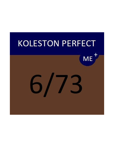 Koleston Perfect ME+ krēmveida ķīmiskā matu krāsa 6/73 KP ME+ DEEP BROWNS 60 ml