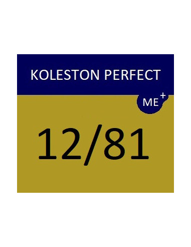 Koleston Perfect ME+ krēmveida ķīmiskā matu krāsa 12/81 KP ME+ SPECIAL BLONDES 60 ml