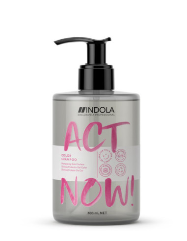 INDOLA ACT NOW! šampūns krāsotiem matiem 300 ml