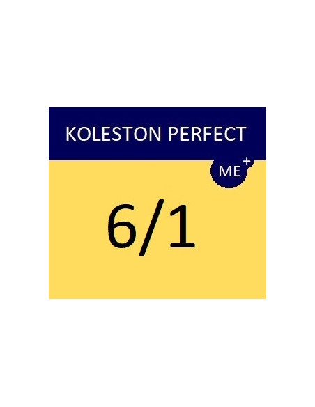 Wella noturīga matu krāsa Koleston Perfect ME+ 6/1, 60 ml