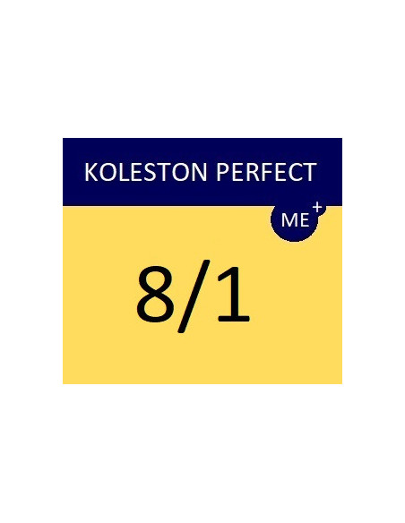 Wella noturīga matu krāsa Koleston Perfect ME+ 8/1, 60 ml