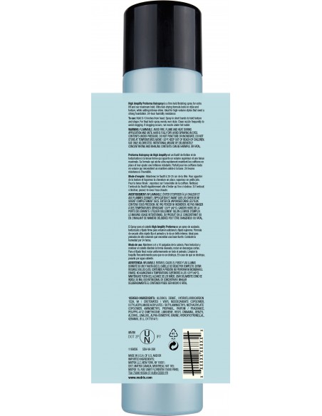 HIGH AMPLIFY PROFORMA FIRM HOLD HAIR SPRAY 400ML