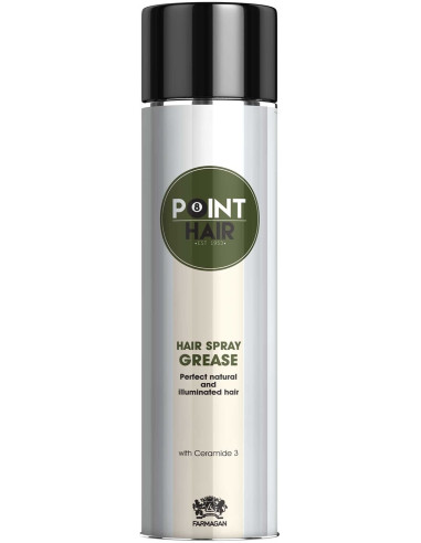 POINT HAIR Hairspray, for fixing, for shine, with ceramide,400ml