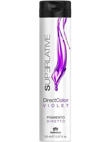 SUPERLATIVE DIRECT Violet Pigment Gel for Hair Coloring 150ml