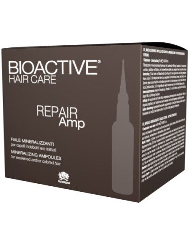 BIOACTIVE REPAIR Mineralizing ampoules for fragile, colored hair 10ml