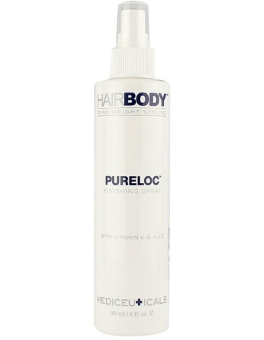 PURELOC Ultra Strong Hold Hair Spray  with vitamin E and aloe vera 180 ml