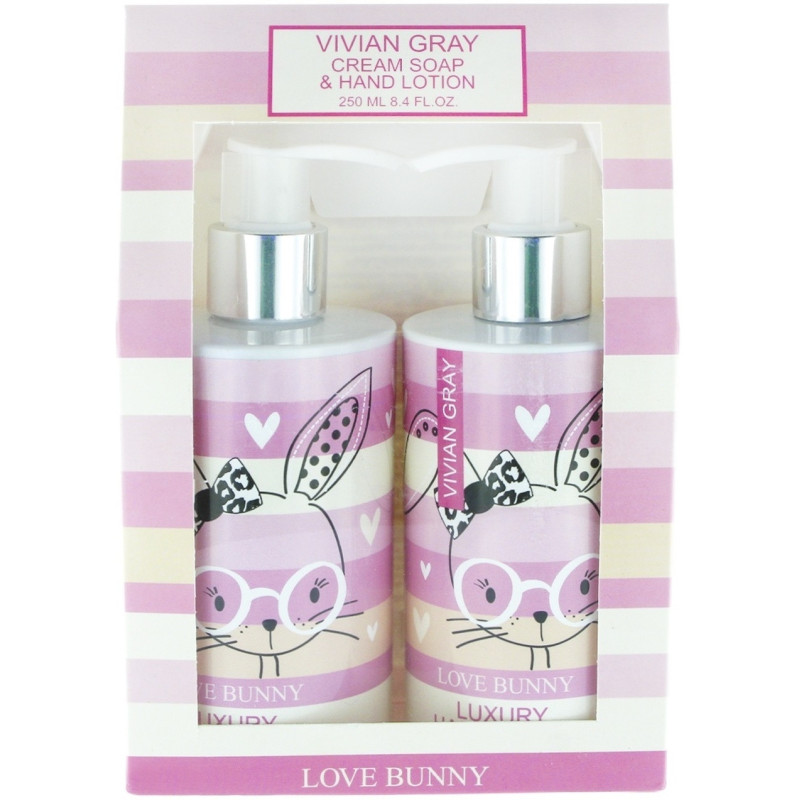 Love Bunny Cream Soap & Hand Lotion 2x250ml