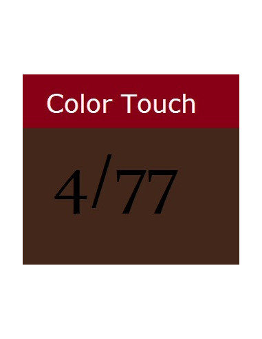 Color Touch krēmveida tonējošā matu krāsa 4/77 DEEP BROWNS 60 ml