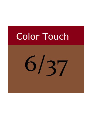Color Touch krēmveida tonējošā matu krāsa 6/37 RICH NATURALS 60 ml