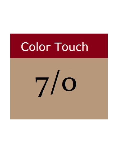 Тонировочкая краска для волос  Color Touch 7/0 PURE NATURALS 60мл
