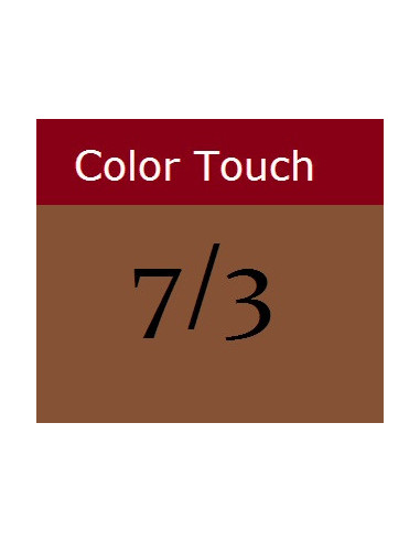 Color Touch krēmveida tonējošā matu krāsa 7/3 RICH NATURALS 60 ml