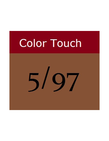 Color Touch krēmveida tonējošā matu krāsa 5/97 RICH NATURALS 60 ml