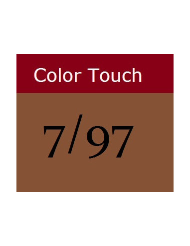 Color Touch krēmveida tonējošā matu krāsa 7/97 RICH NATURALS 60 ml