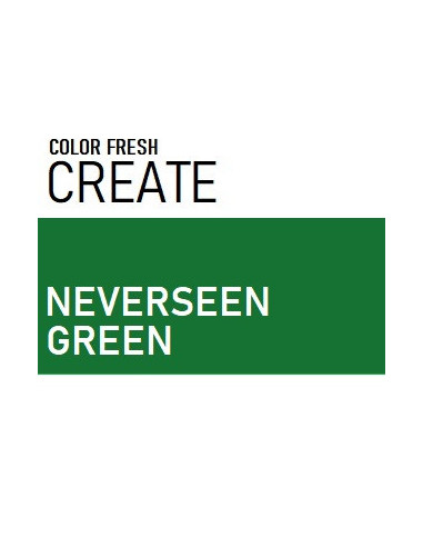 Color Fresh Create Полуперманентный оттеночный краситель NEVER SEEN GREEN 60мл