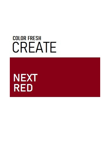 CT Color Fresh Create krēmveida semi-permanentā matu krāsa NEXT RED 60 ml